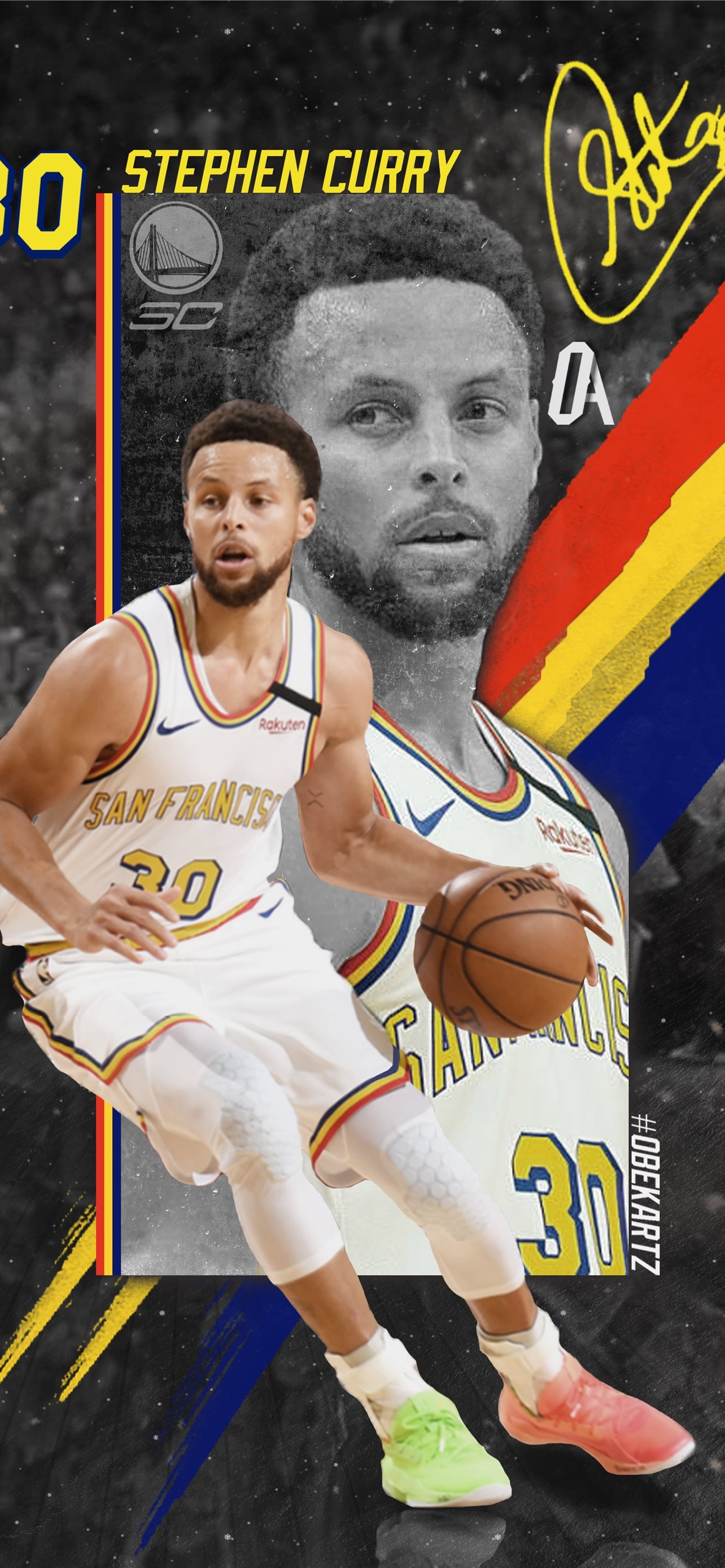 1290x2780 Best Stephen curry iPhone HD Wallpaper, Phone