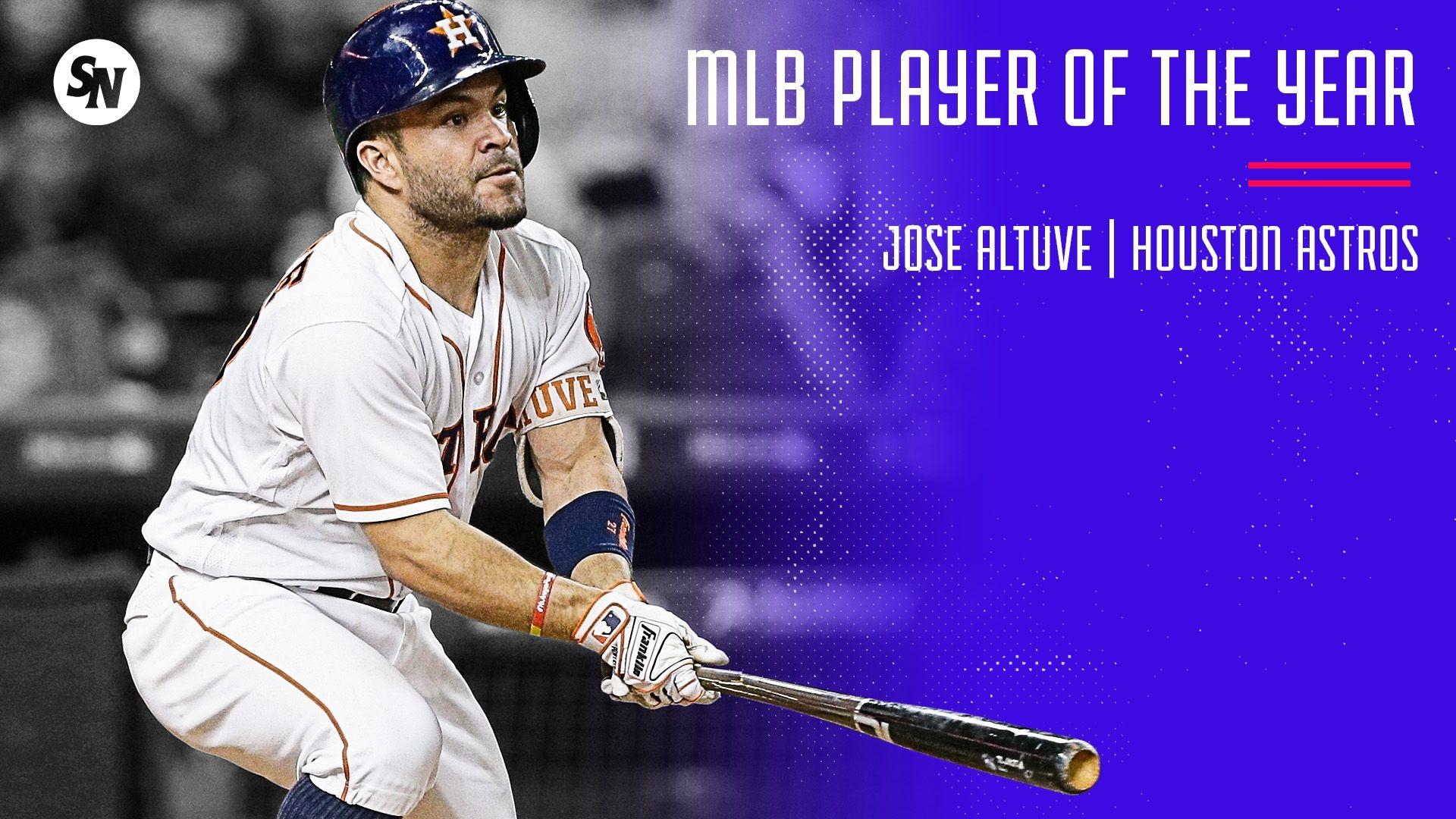 1920x1080 Astros' Jose Altuve voted Sporting News MLB Player of the Year, Desktop