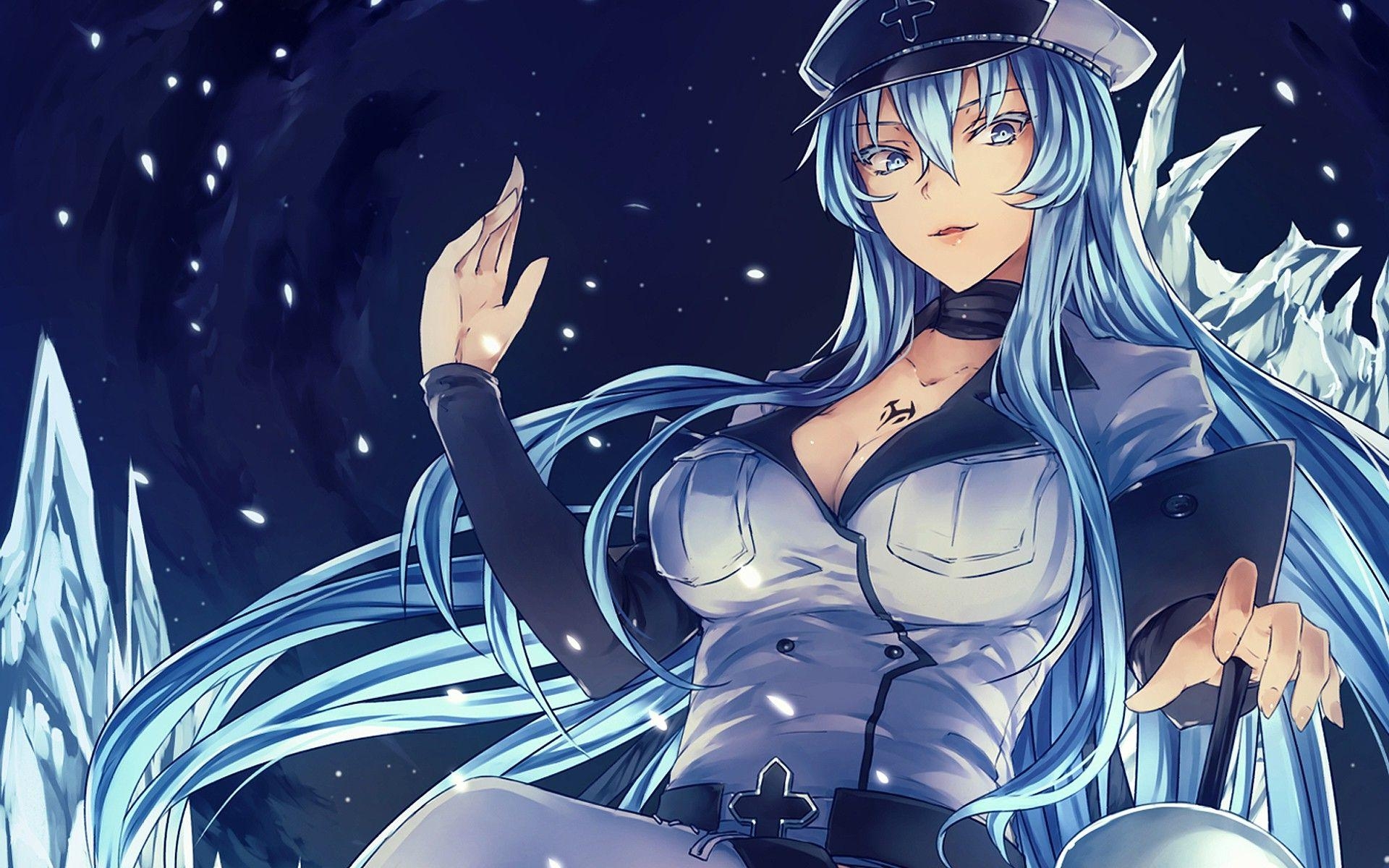 1920x1200 Esdeath, Anime, Anime Girls, Akame Ga Kill! Wallpaper HD, Desktop