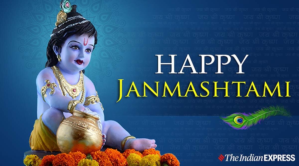 1200x670 Happy Krishna Janmashtami Wishes Image 2020: Janmashtami Wishes, Desktop