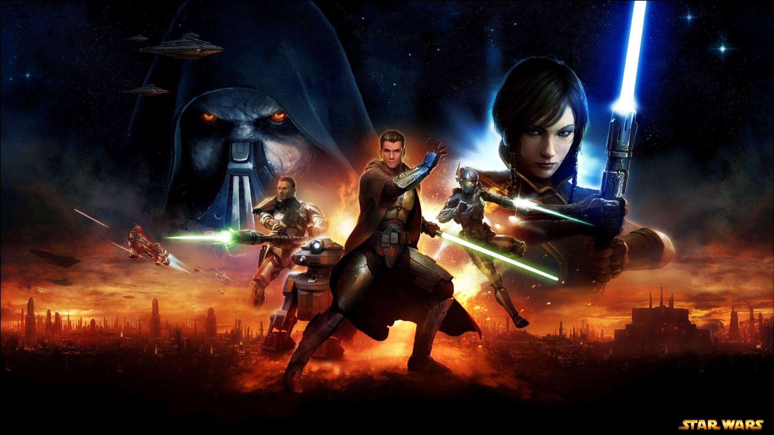 2560x1440 Star Wars The Old Republic Wallpaper HD Pics Photo Of Androids, Desktop