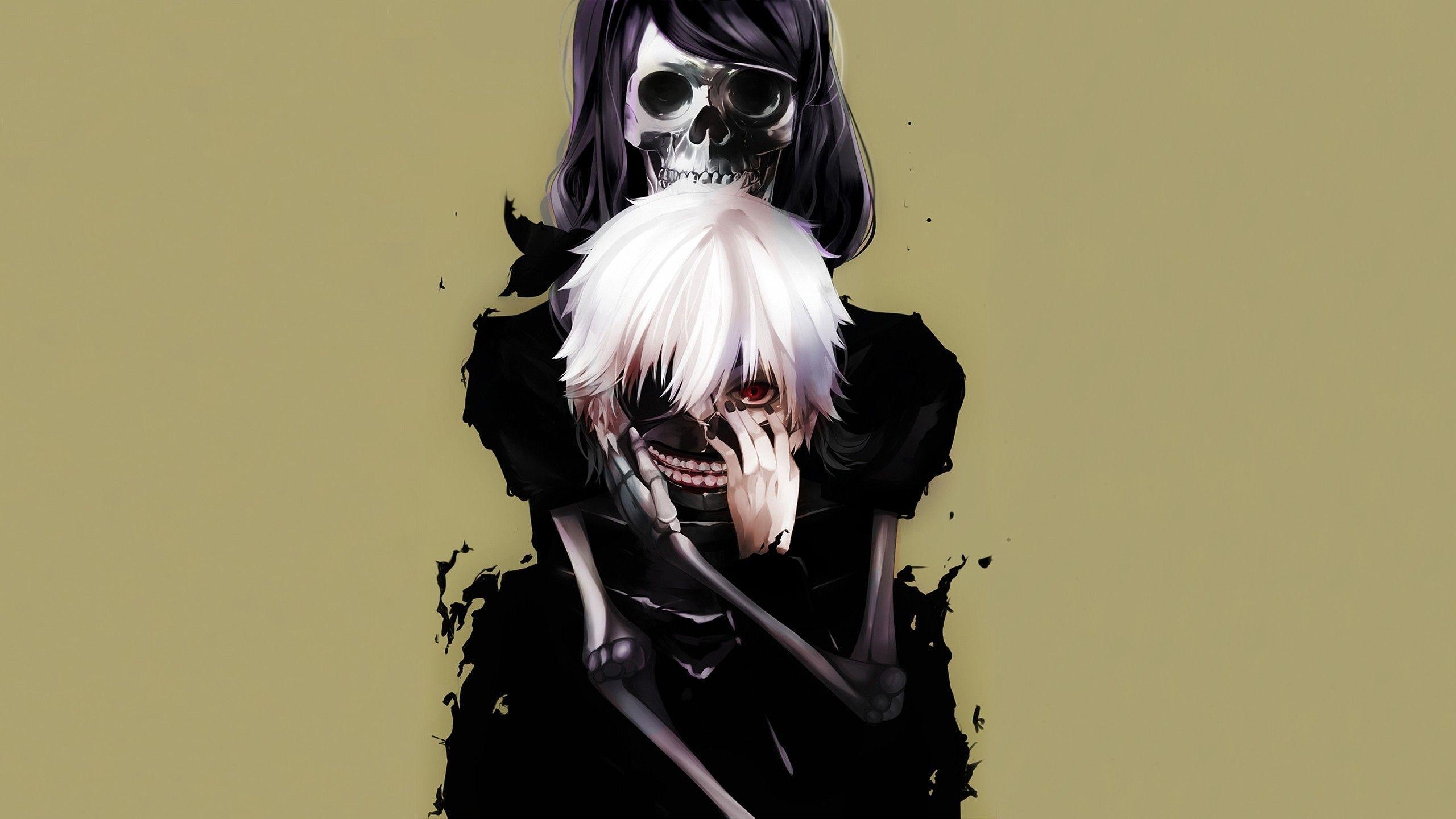 2560x1440 Mac iMac 27 Tokyo ghoul Wallpaper HD, Desktop Background, Desktop