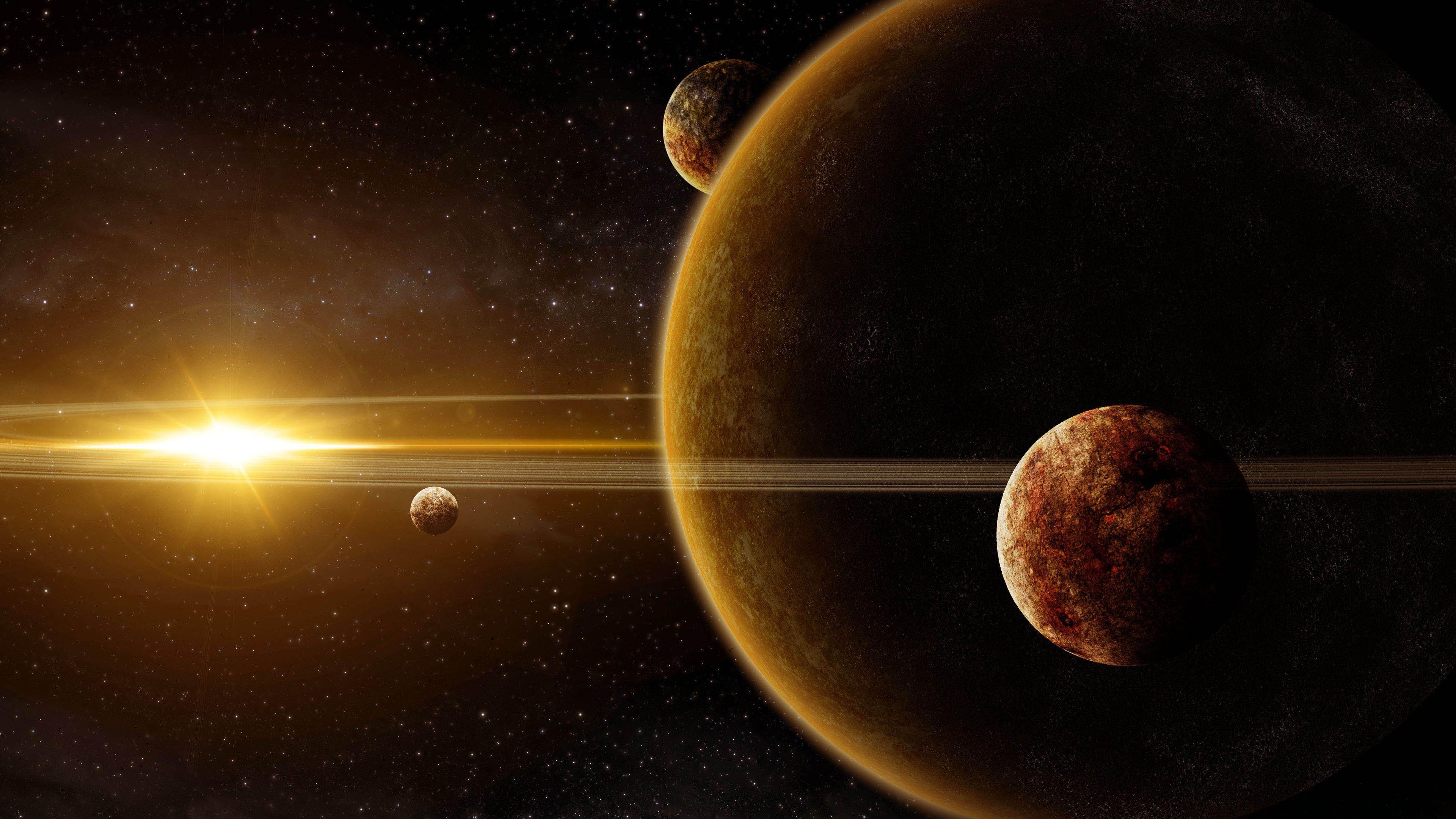 3840x2160 Beautiful Solar System 16 9 Ultra HD, UHD, Desktop