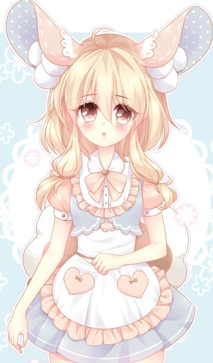 720x1230 Kawaii Cute Girl Anime Wallpaper, Phone