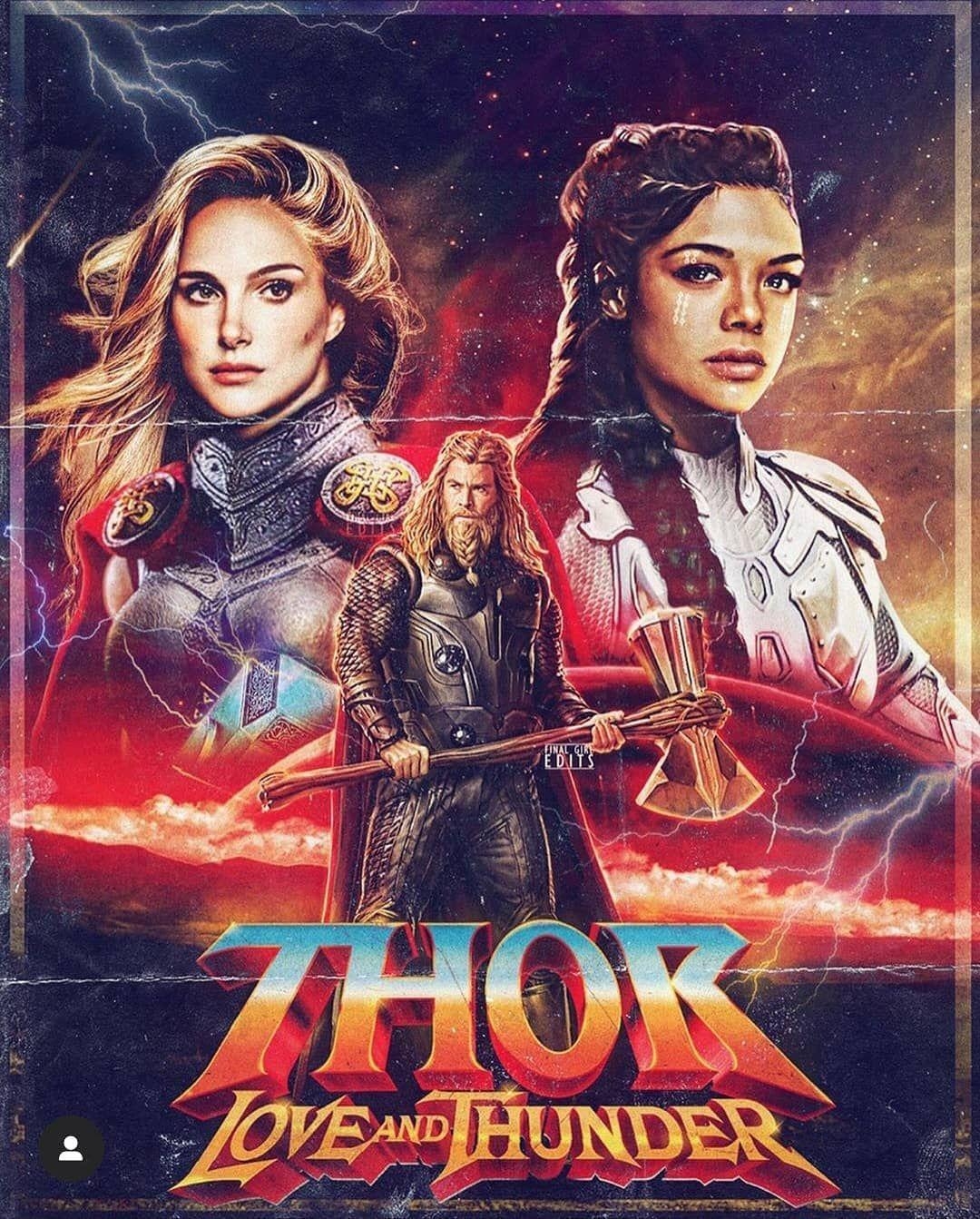 1080x1350 Rate this fan poster of 'Thor Love and Thunder' Art, Phone