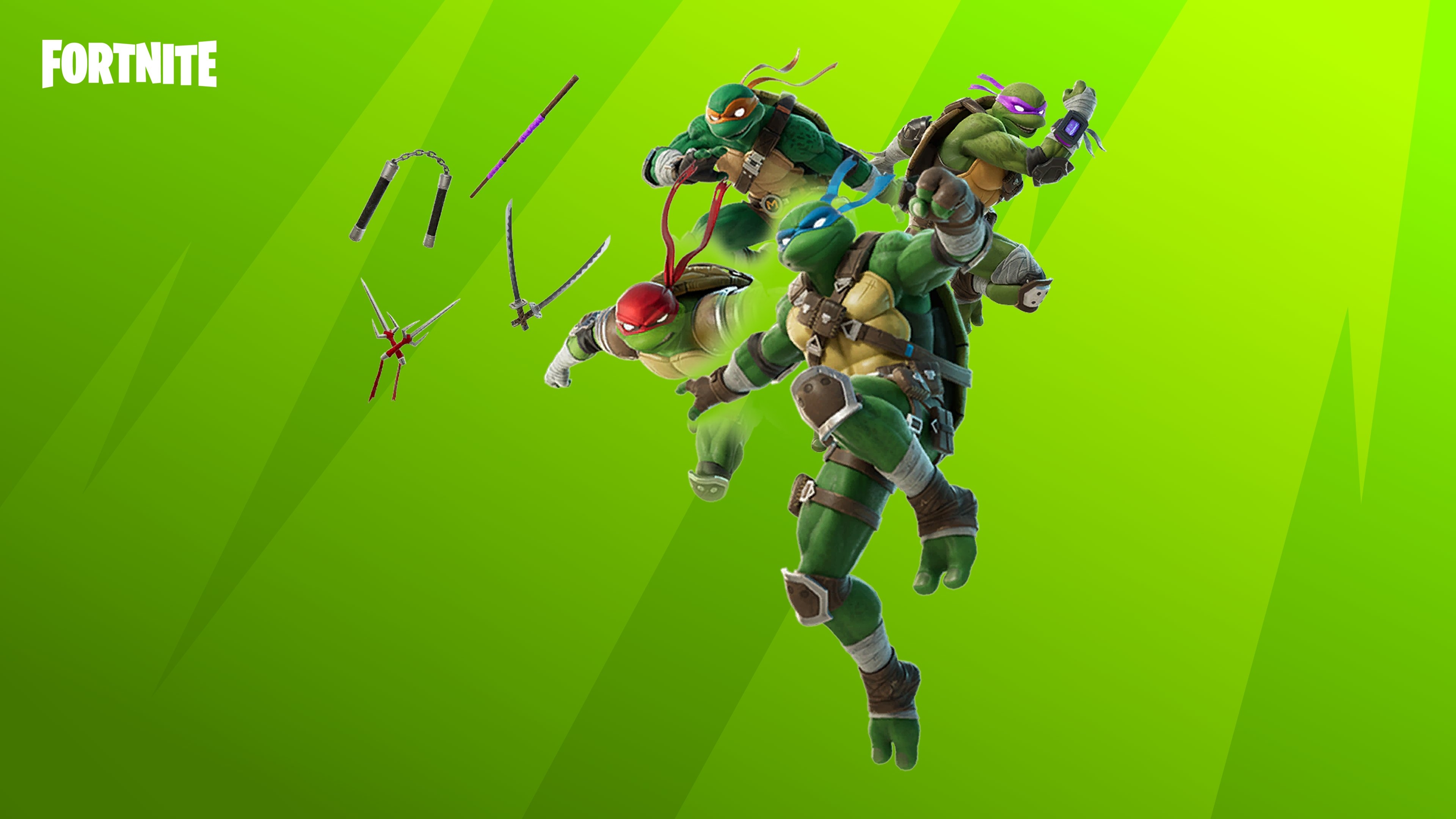 3840x2160 Donatello Fortnite wallpaper, Desktop