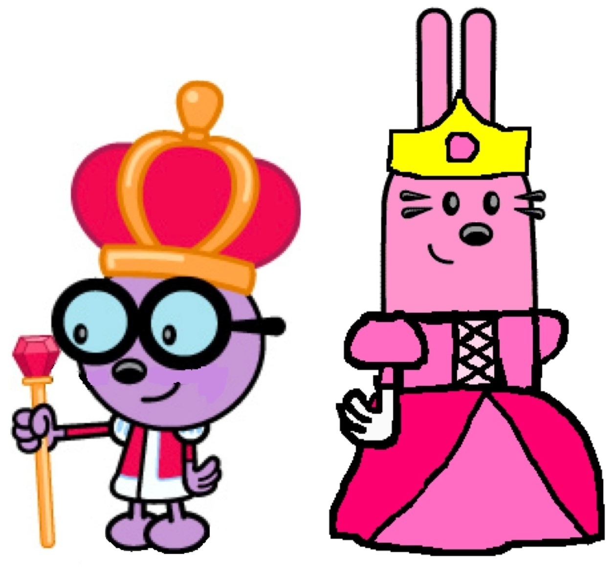 1260x1180 King Walden and Queen Widget! Wow! Wubbzy! Fan Art, Desktop