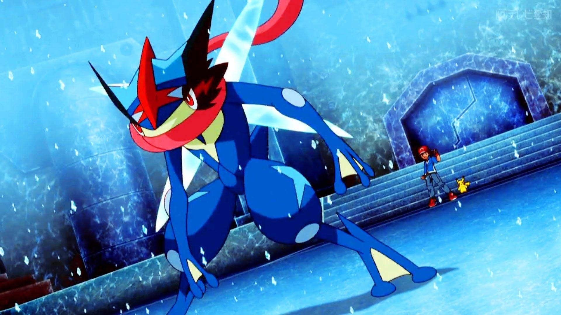 1920x1080 Ash Greninja Wallpaper, Desktop