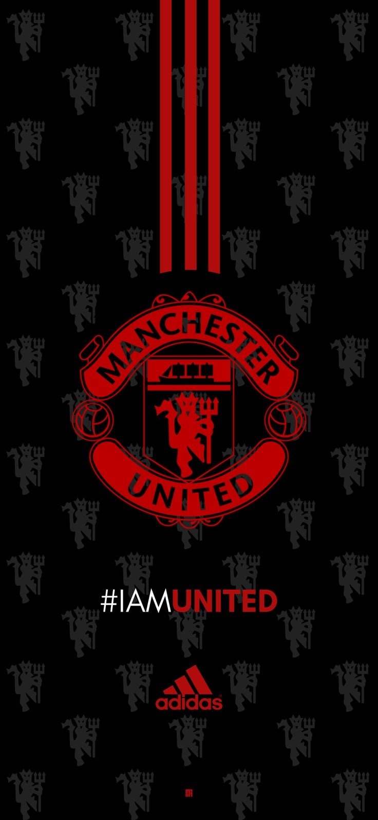 740x1600 Man United Wallpaper, Phone