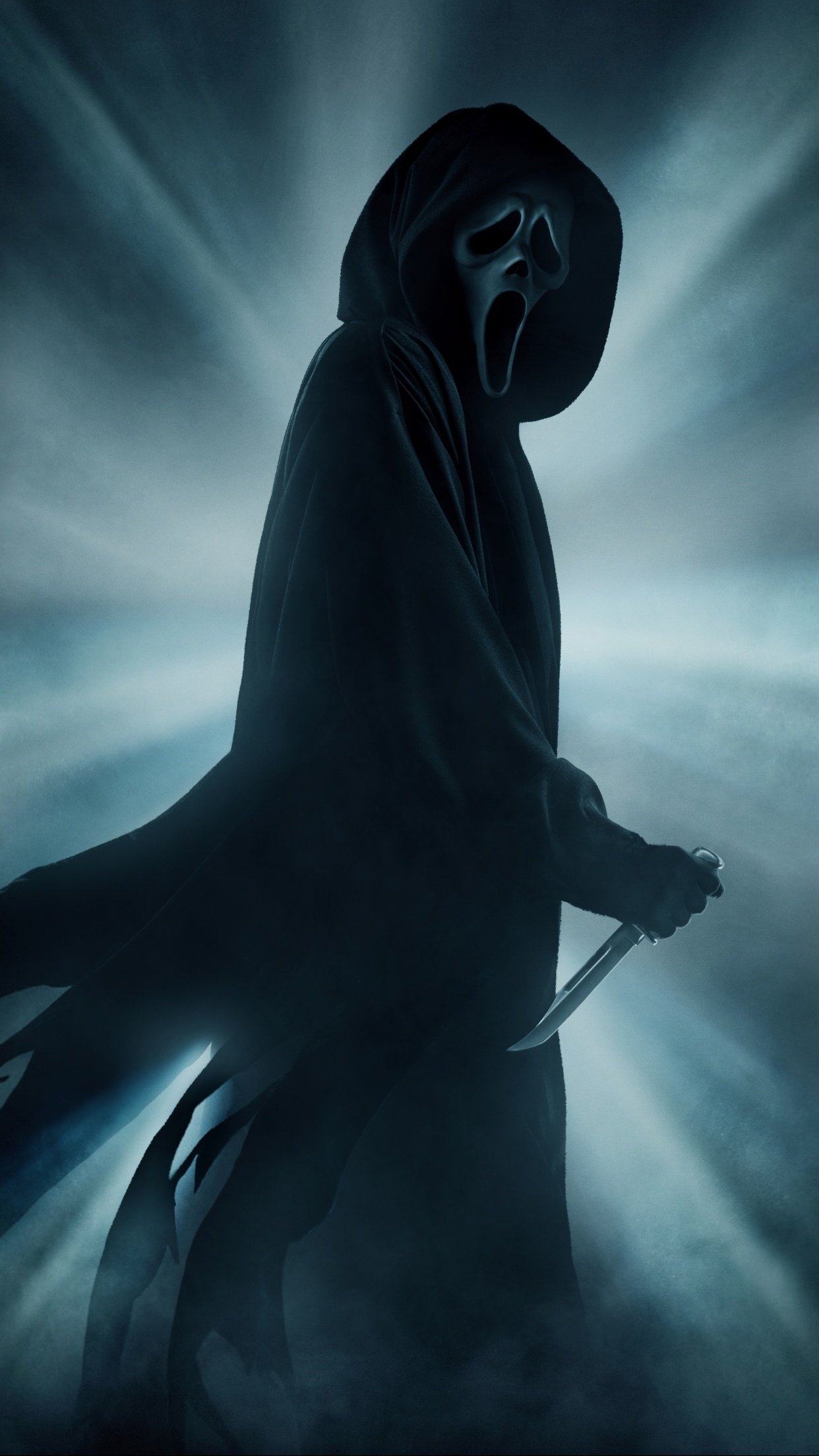 1250x2210 Scream Wallpaper 4K, Ghostface, 2022 Movies, Movies, Phone