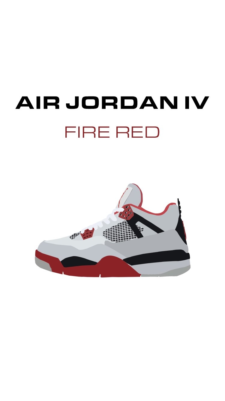 750x1340 Julius Flemming - #jordan Fire Red wallpaper, Phone