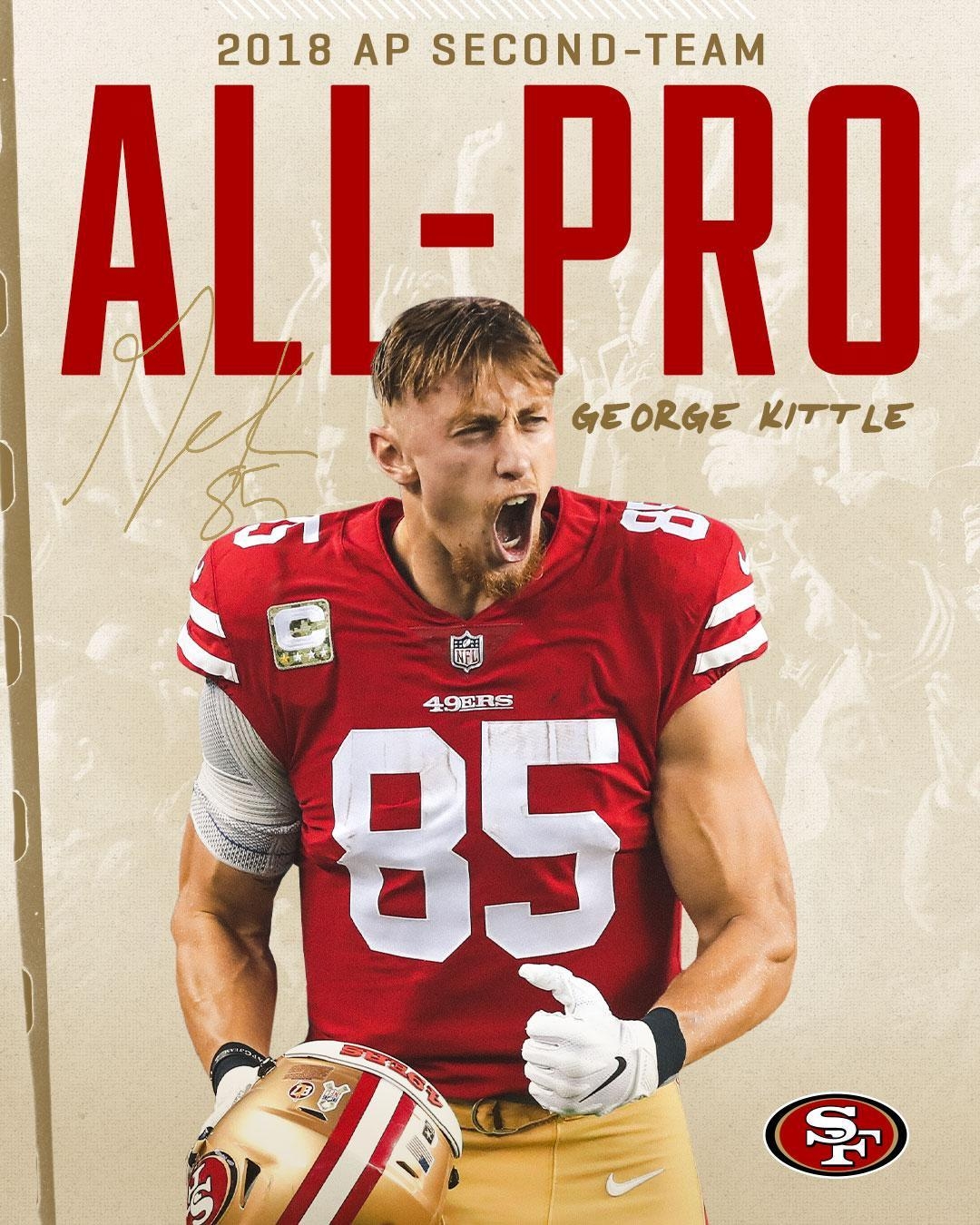 1080x1350 San Francisco 49ers Cold All Pro Kittle, Phone