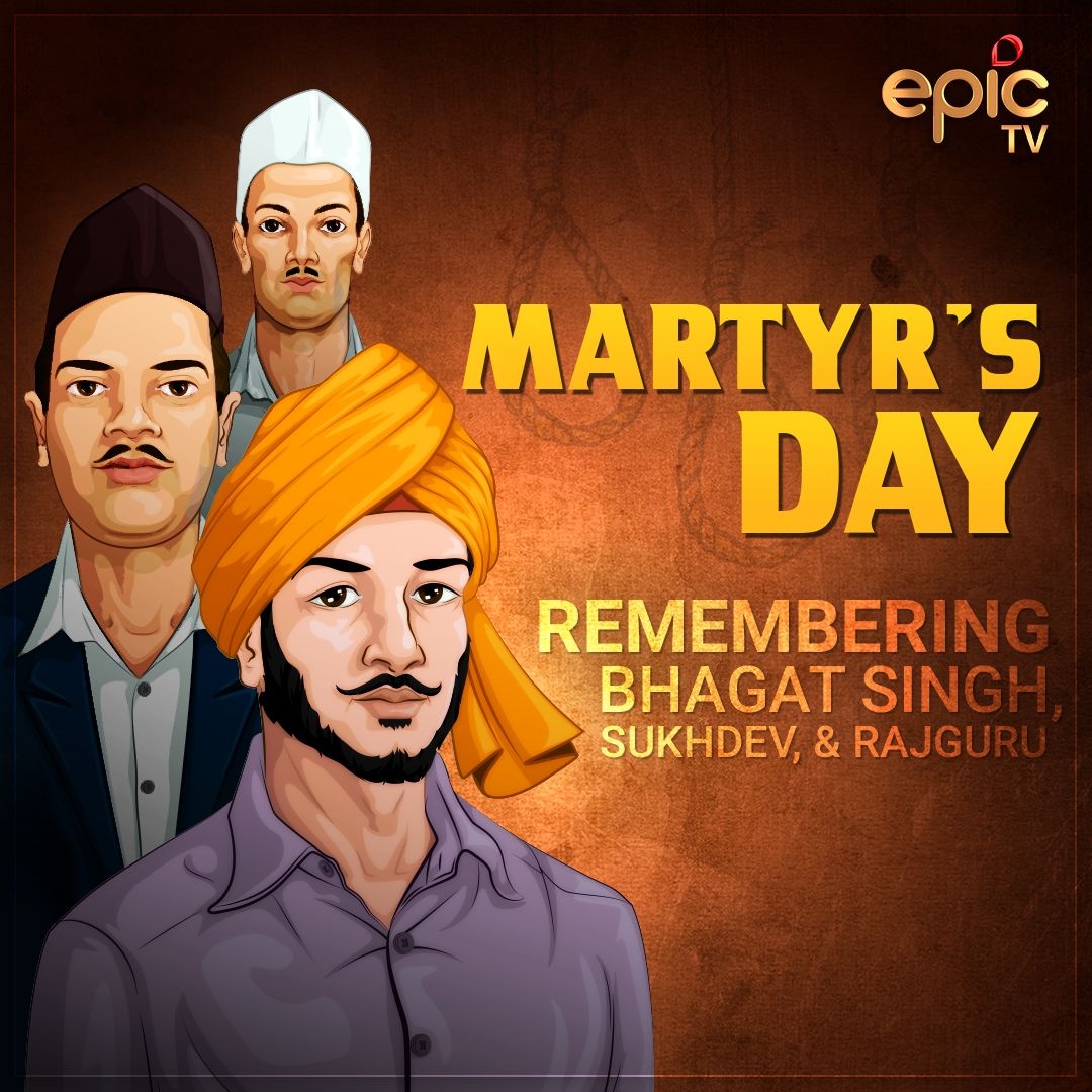 1080x1080 Let us remember with gratitude Bhagat Singh, Sukhdev, & Rajguru who were executed by the British today in 1931, Phone