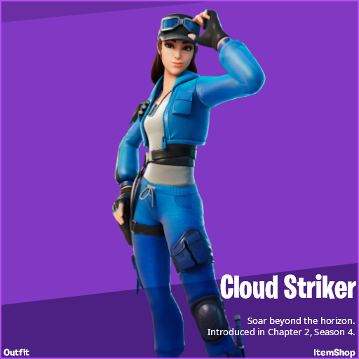 520x520 Cloud Striker Fortnite wallpaper, Phone