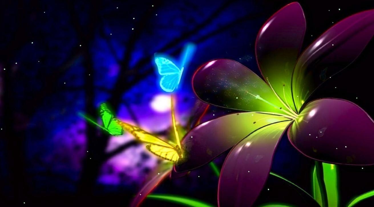 1320x730 Butterfly Live Wallpaper For PC, Desktop