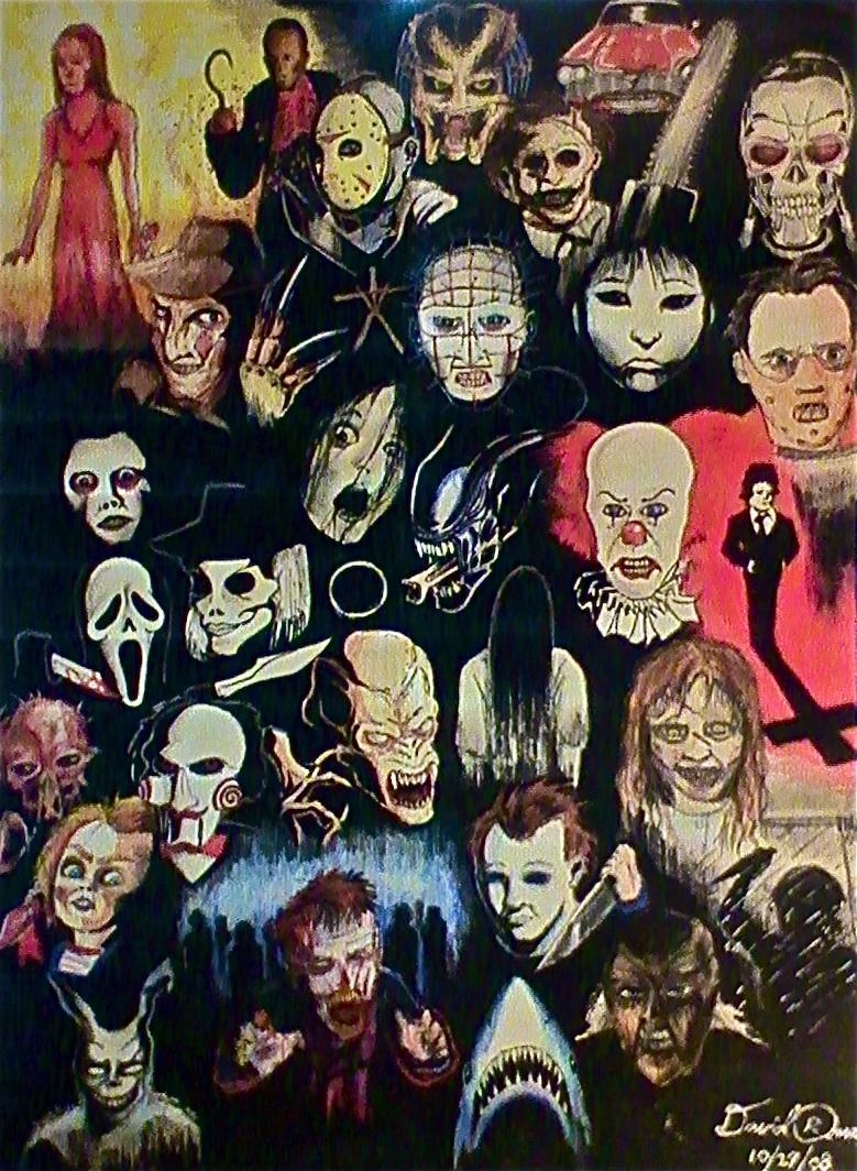 780x1070 Horror Movie Icon Wallpaper, Phone