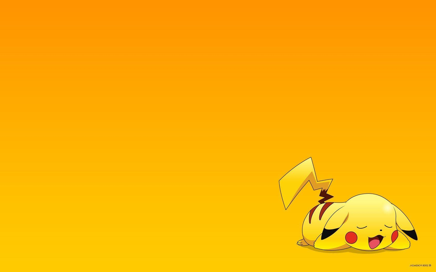 1680x1050 Pokemon Pikachu Wallpaper, Desktop