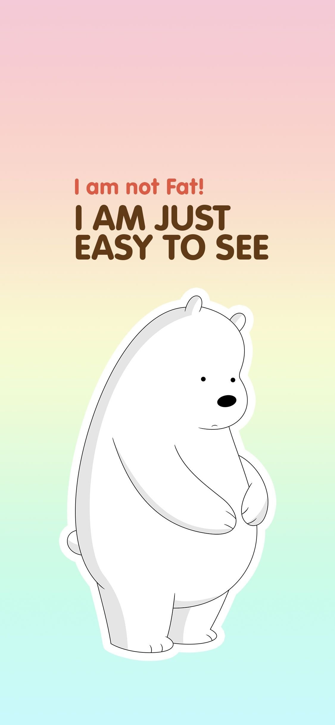 1130x2440 We Bare Bears Background, Phone