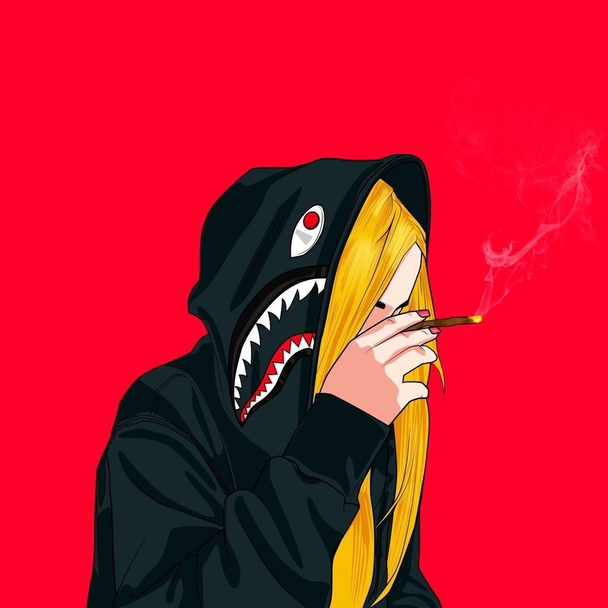 1200x1200 BAPE Supreme Dope Cartoon Wallpaper Free BAPE Supreme, Phone