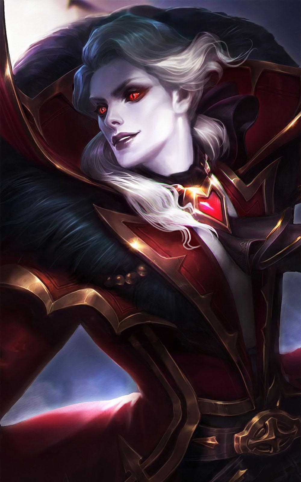 1000x1600 Viscount Alucard Mobile Legends 4K Ultra HD Mobile Wallpaper, Phone