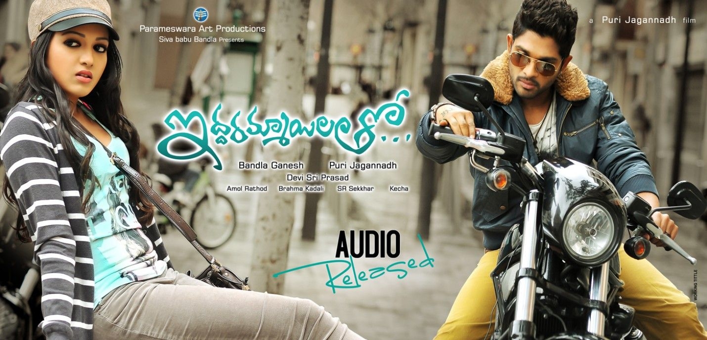 1430x690 Iddarammayilatho' Movie Hot Wallpaper and Posters ft. Allu Arjun, Dual Screen