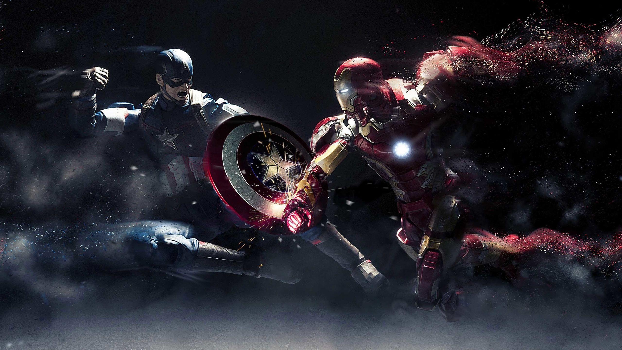 2560x1440 Captain America: Civil War HD Wallpaper. Background, Desktop