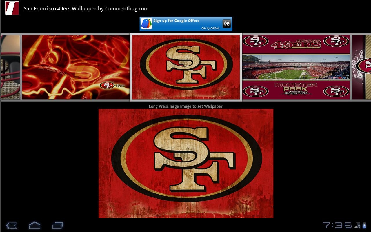 1280x800 Enjoy this San Francisco 49ers wallpaper background. San, Desktop