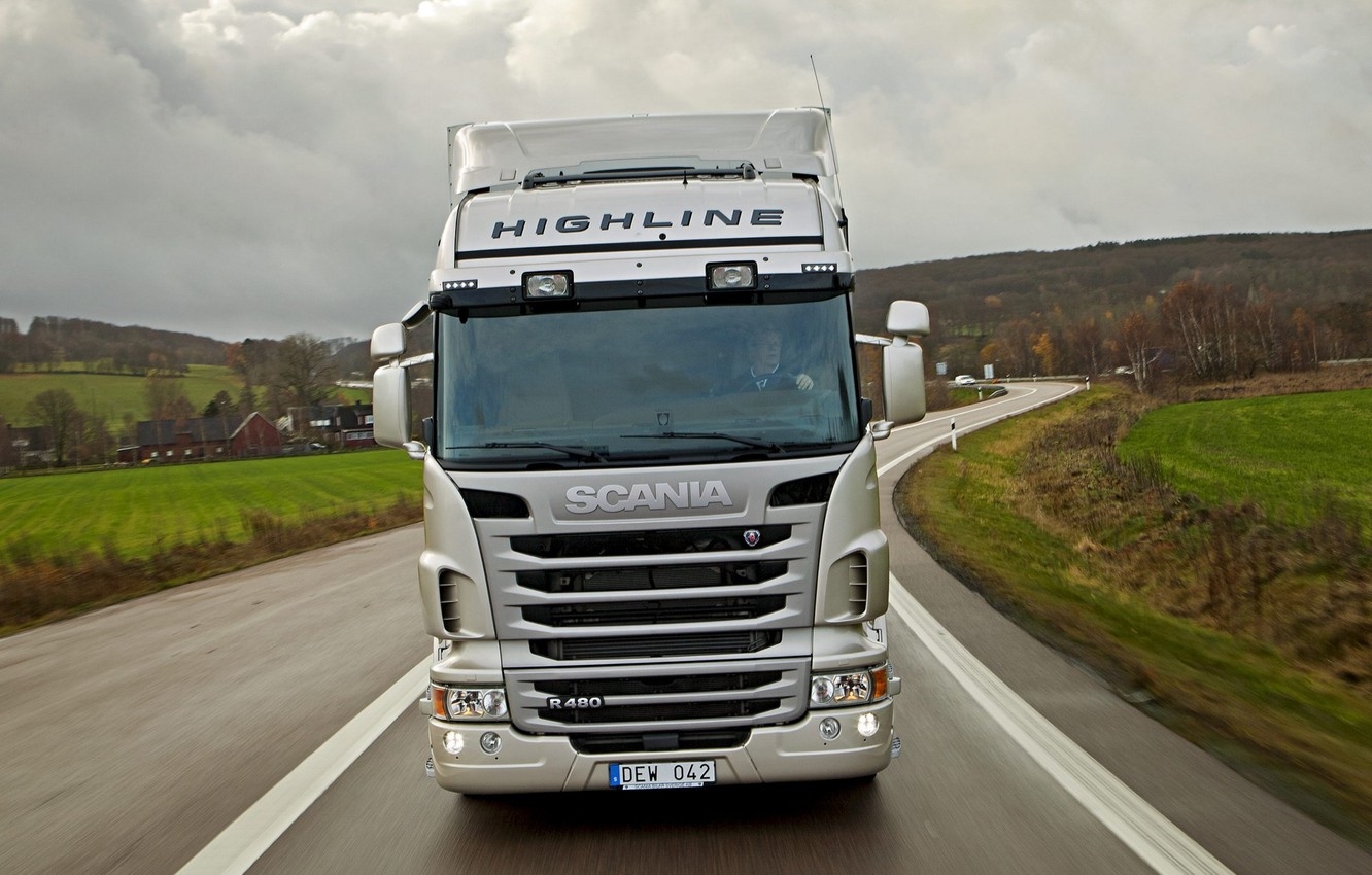 1340x850 Wallpaper track, Scania, Highline, R trucker image for desktop, section грузовики, Desktop