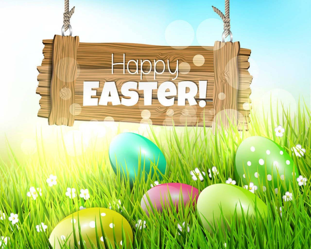 1280x1030 Download Happy Easter Greetings Wallpaper, Desktop