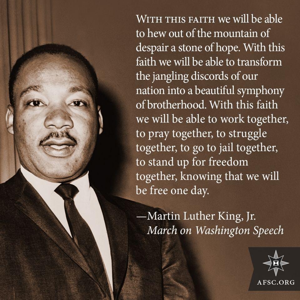 960x960 Rev. Martin Luther King Jr. social media image. American Friends, Phone