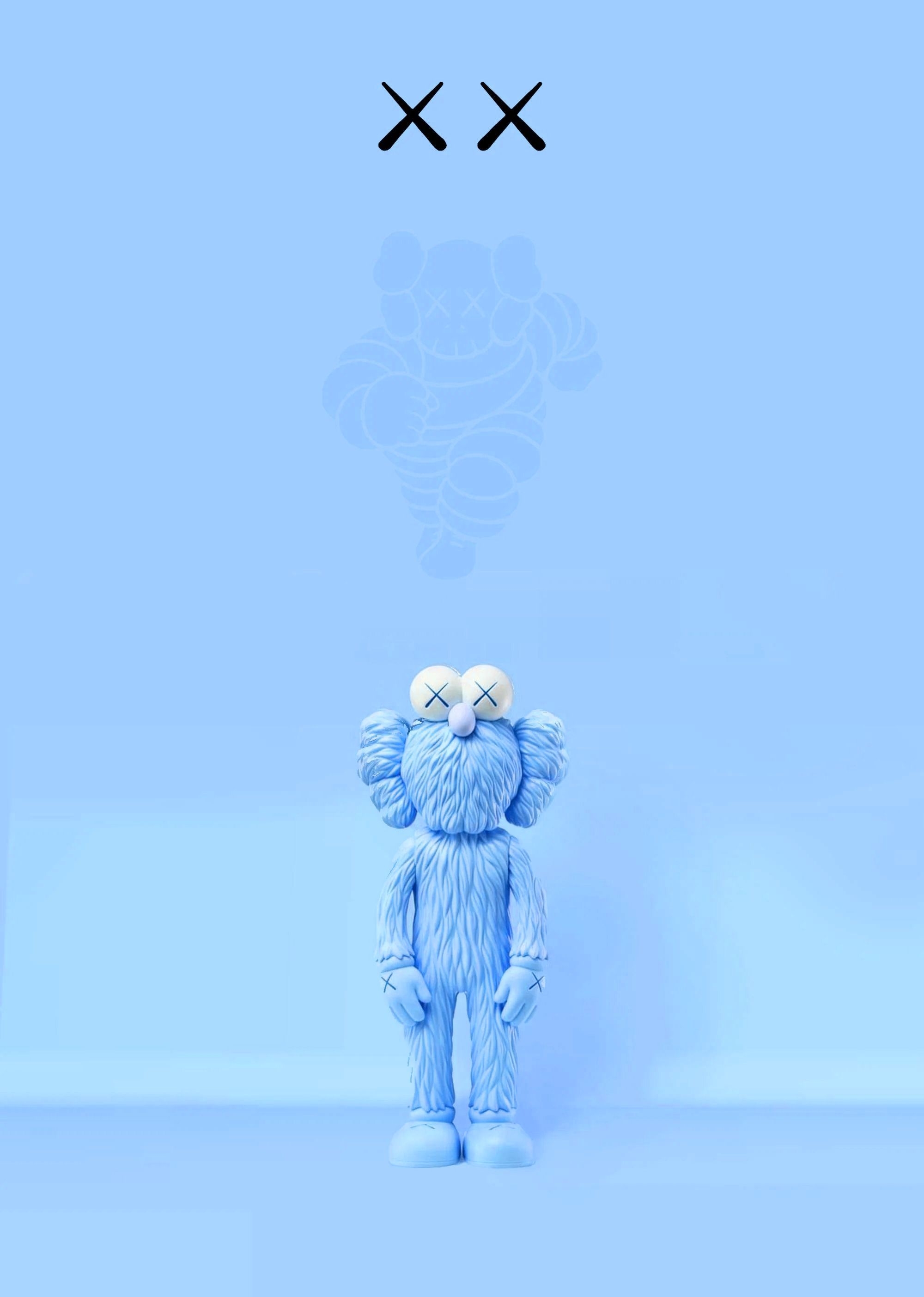 2000x2810 Kaws Background Explore more American, Artist., Brian Donnelly, Designer, Figurative Characters w. Kaws wallpaper, Cartoon wallpaper iphone, Kaws iphone wallpaper, Phone