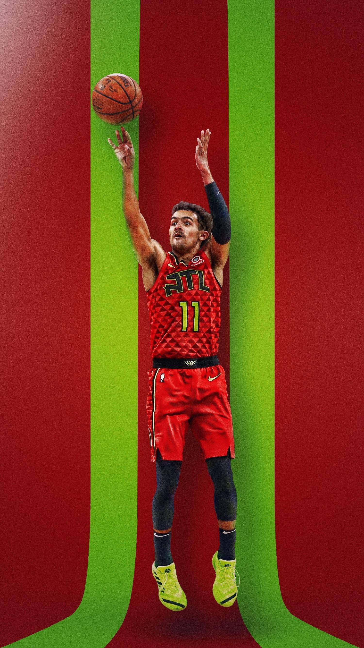 1500x2670 Trae Young Atlanta Hawks Wallpaper, Phone