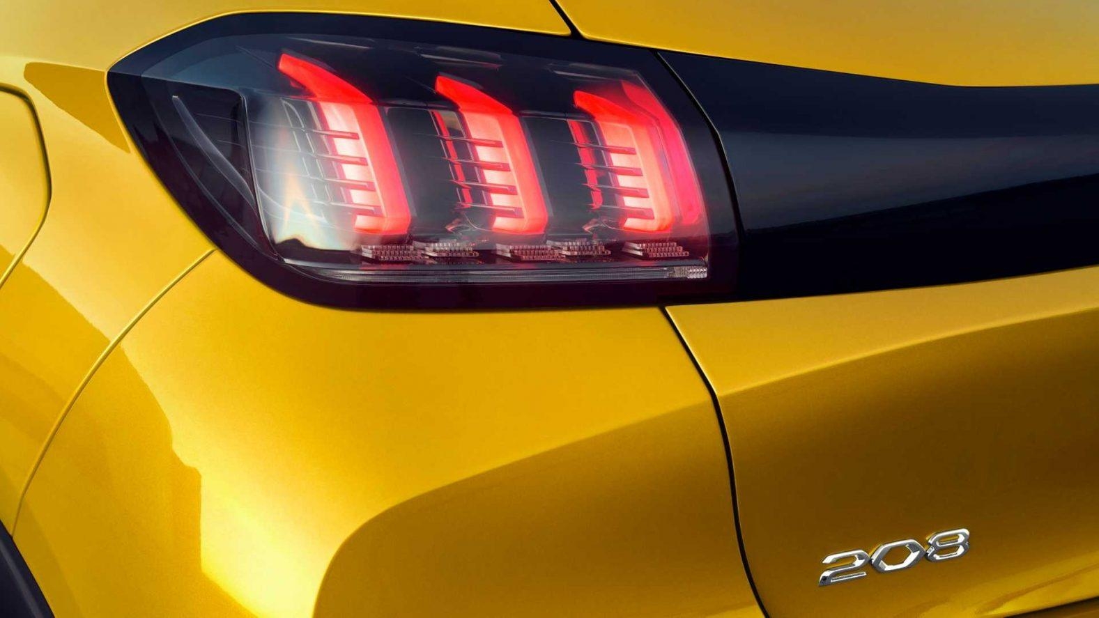 1580x890 Best 2020 Peugeot 208 Tail Light High Resolution Wallpaper, Desktop