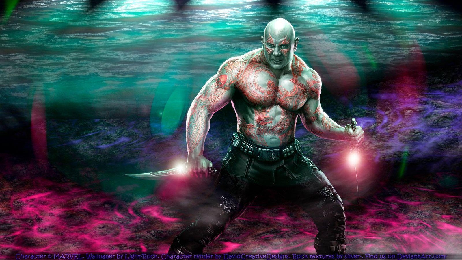 1600x900 Drax The Destroyer (2015) By Light Rock, Desktop