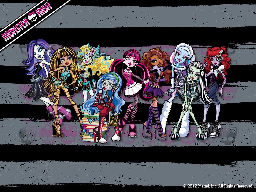 1030x770 Monster High Ghouls Wallpaper  High, Desktop