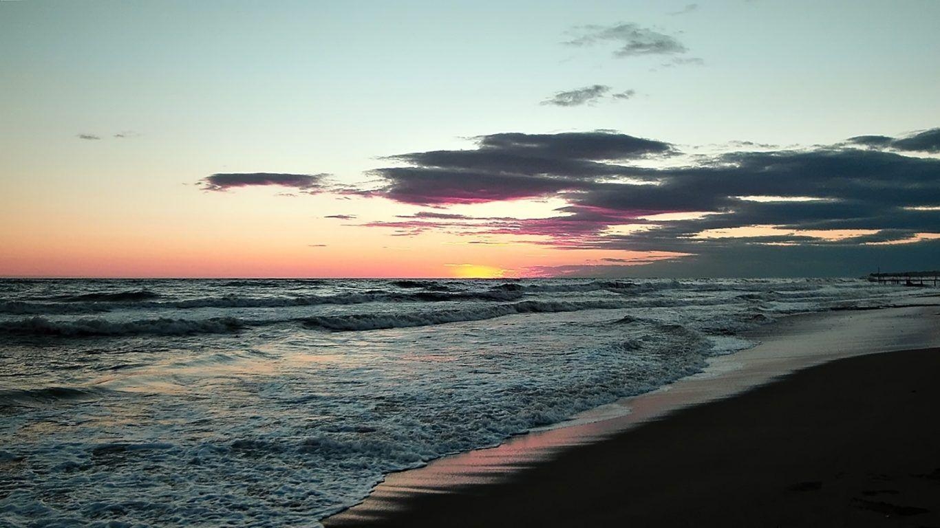 1370x770 Beach San Foam Lucas Sea Baja California Mexico Cabo Beaches, Desktop