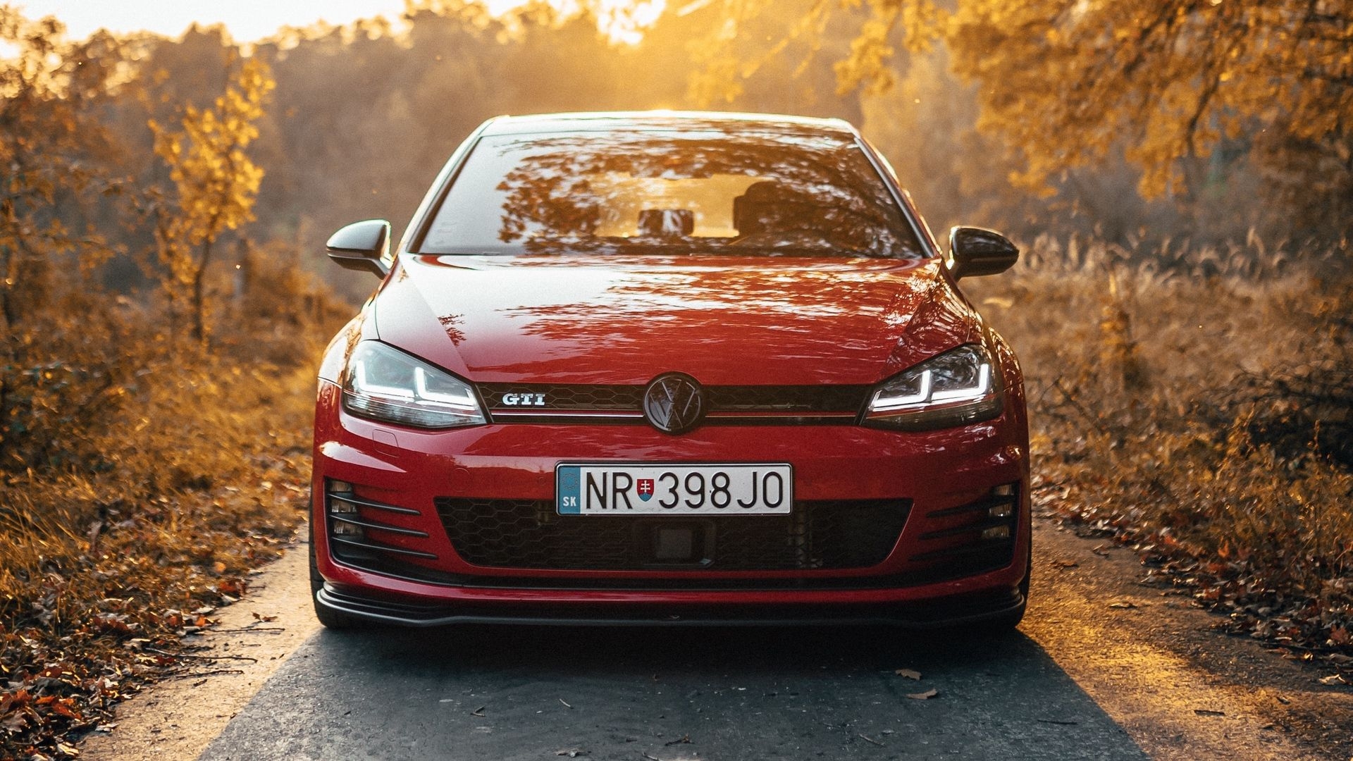 1920x1080 Wallpaper Volkswagen Golf Gti, Volkswagen, Car, Red, 7 Gti Wallpaper HD, Desktop