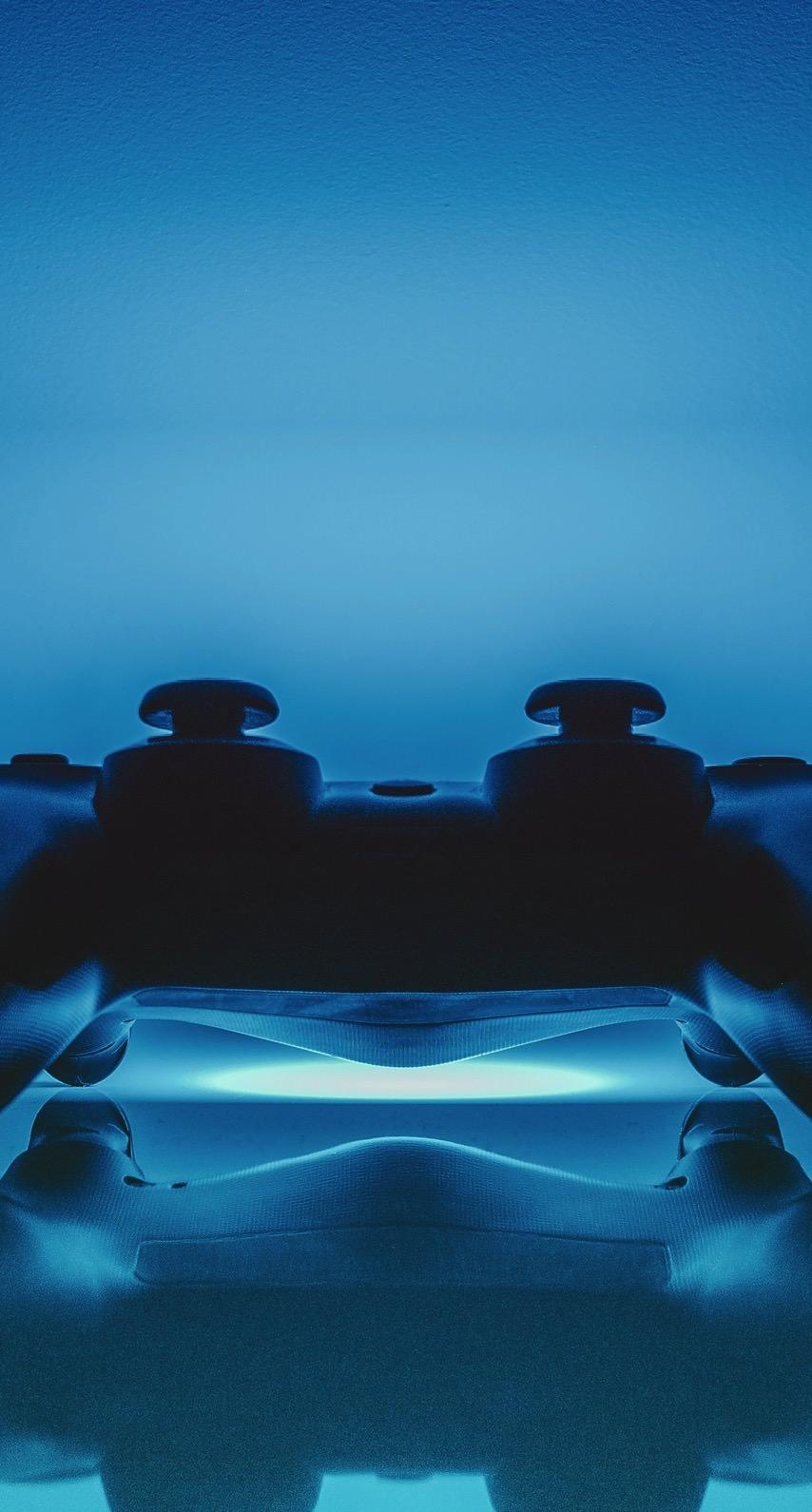 860x1590 PS controller blue cool. wallpaper.sc iPhone6s, Phone