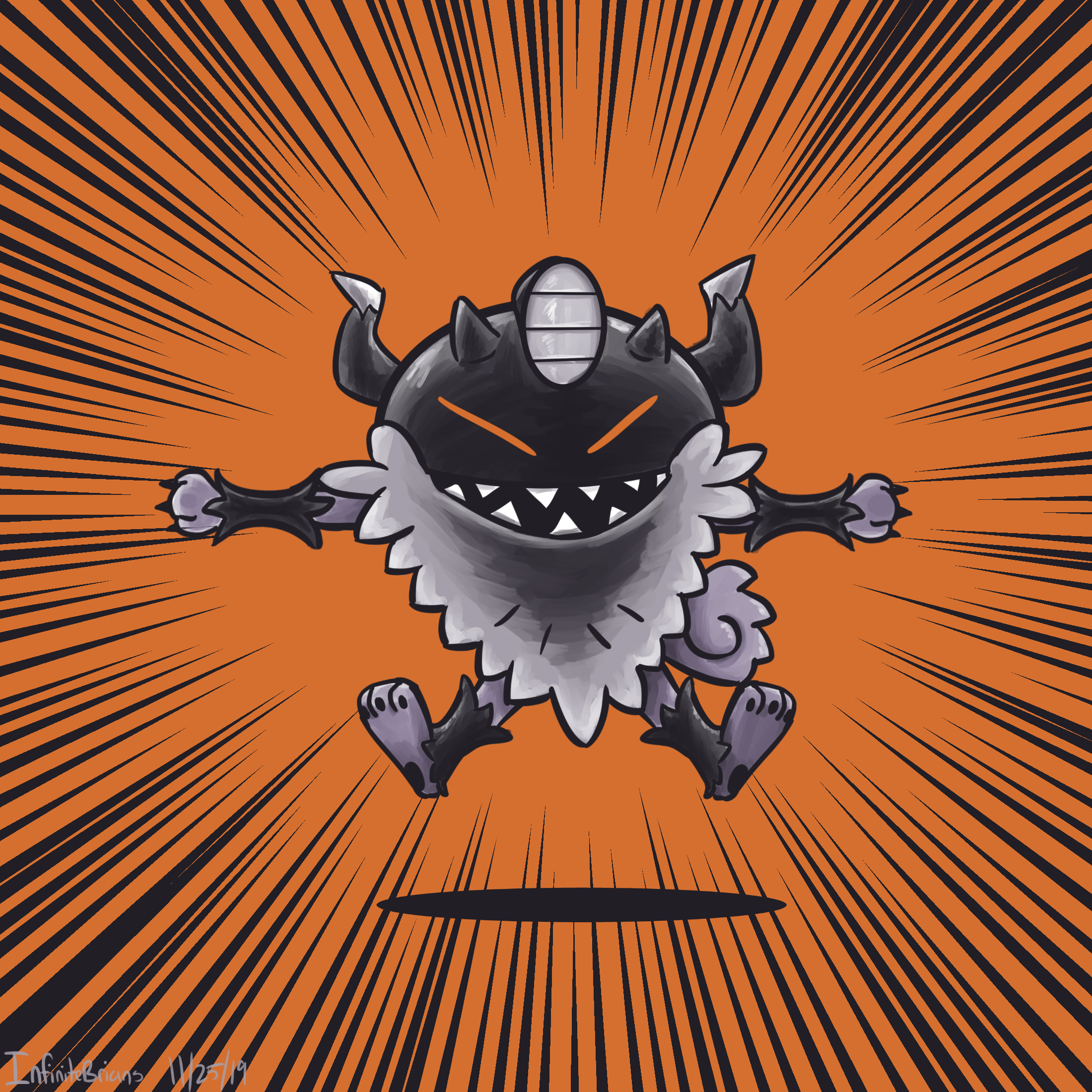 2200x2200 perrserker: the rowdy pokemon by infinitebrians on Newgrounds, Phone