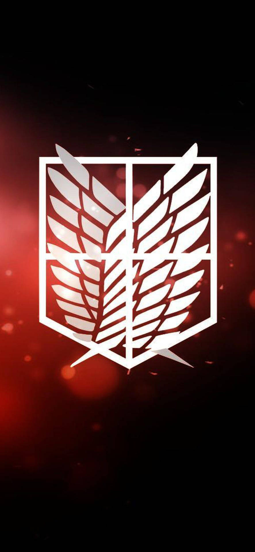 890x1920 On Titan Logo Wallpaper, Phone