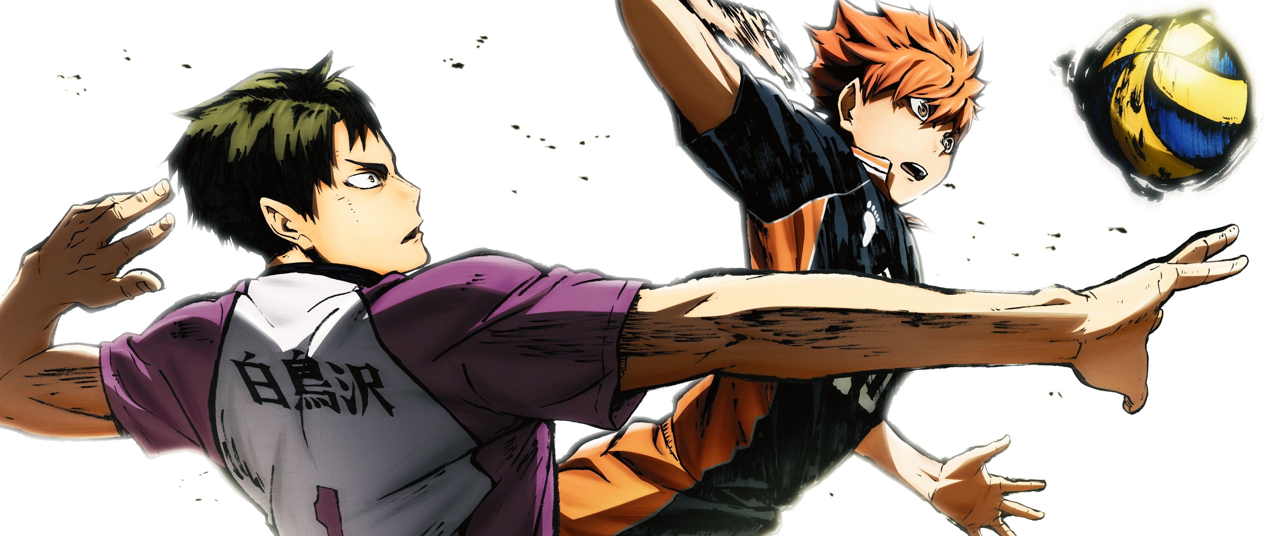 4100x1740 Haikyu!! HD Wallpaper and Background Image, Dual Screen