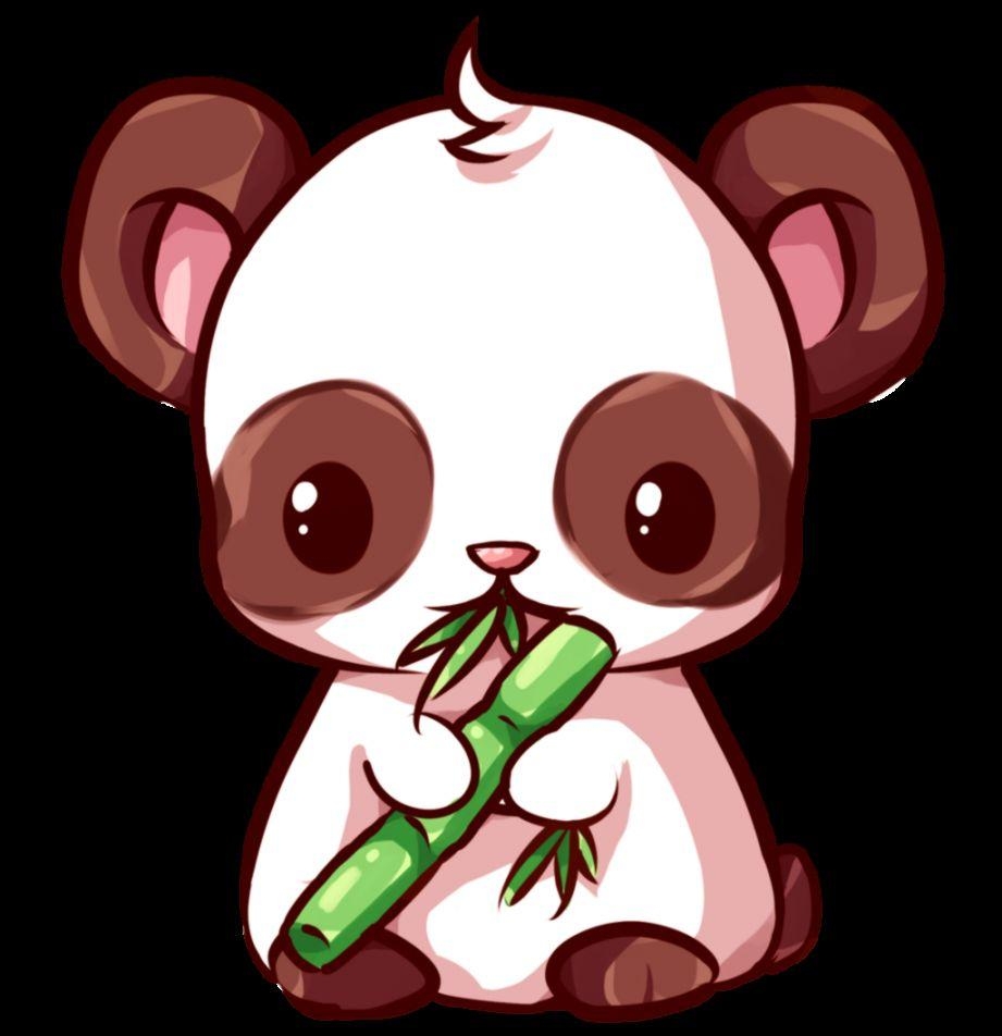 930x960 Cute Chibi Panda, Phone