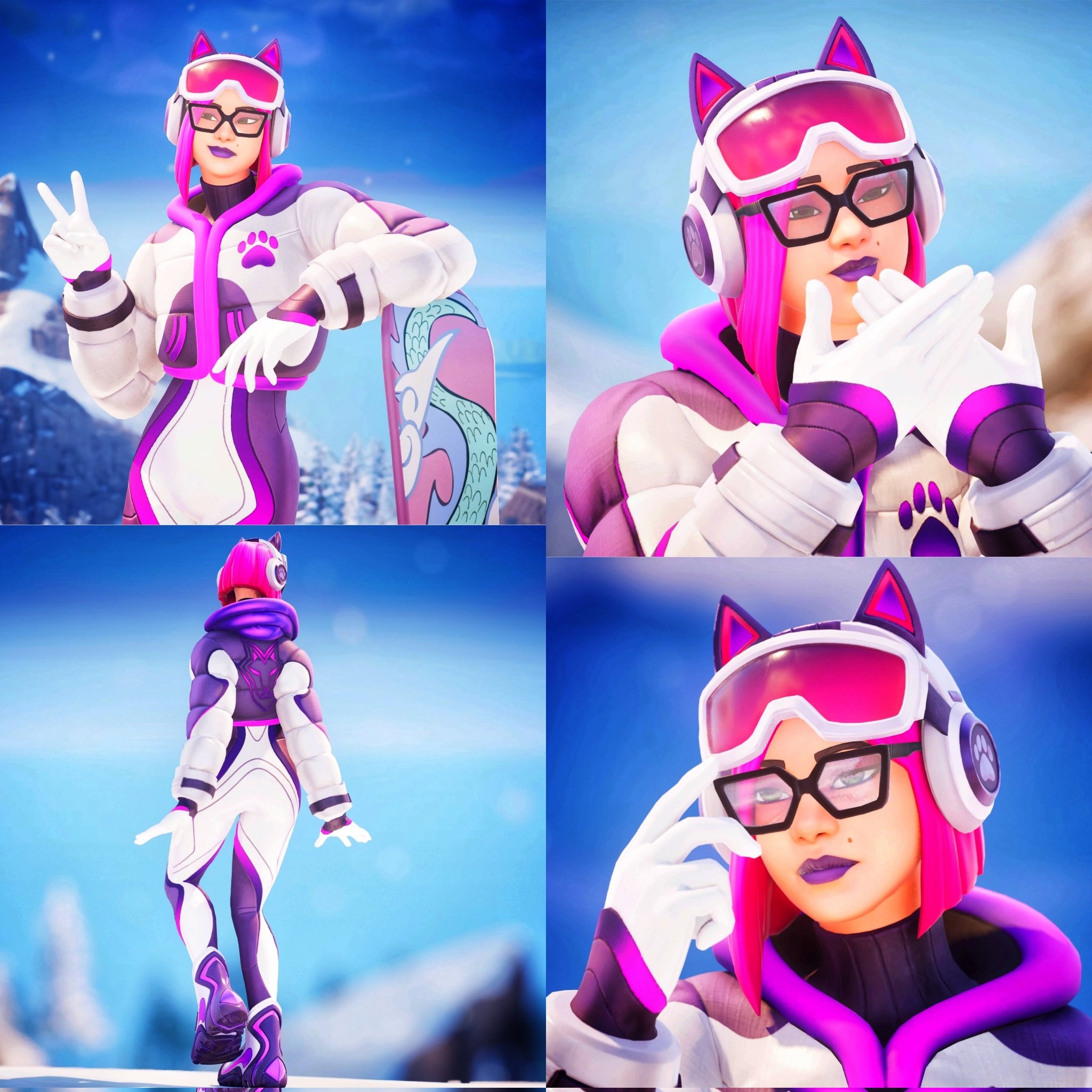 2050x2050 Trailblazer Lynx Fortnite wallpaper, Phone