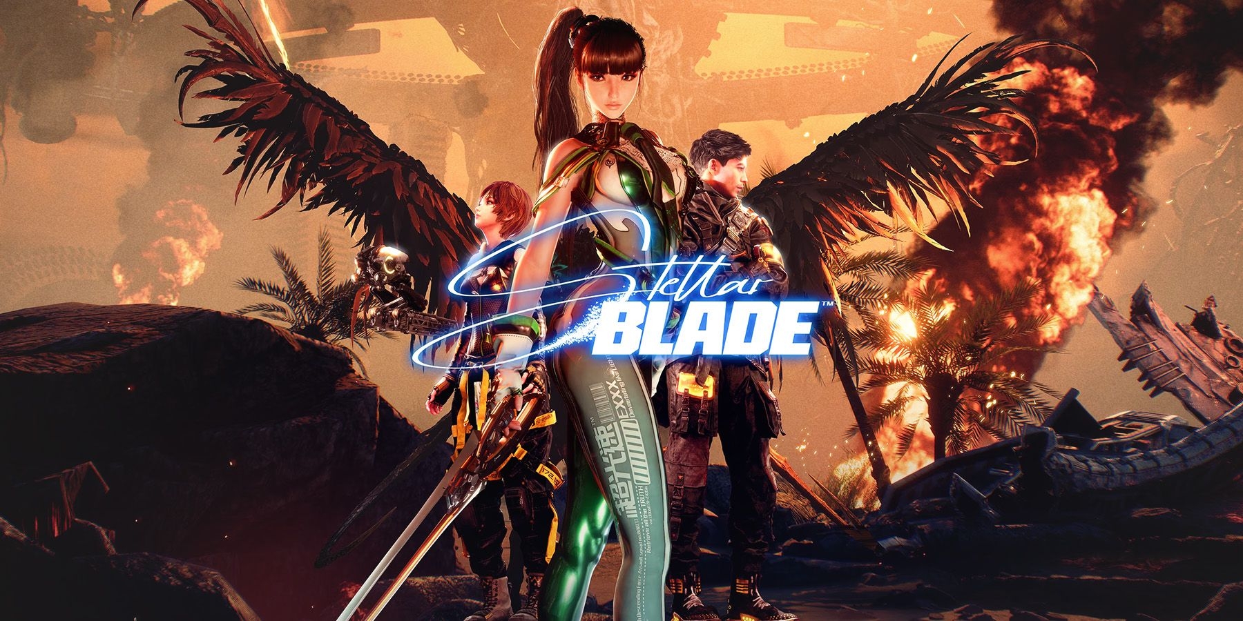 1800x900 Stellar Blade Download Size Leaks Online, Dual Screen