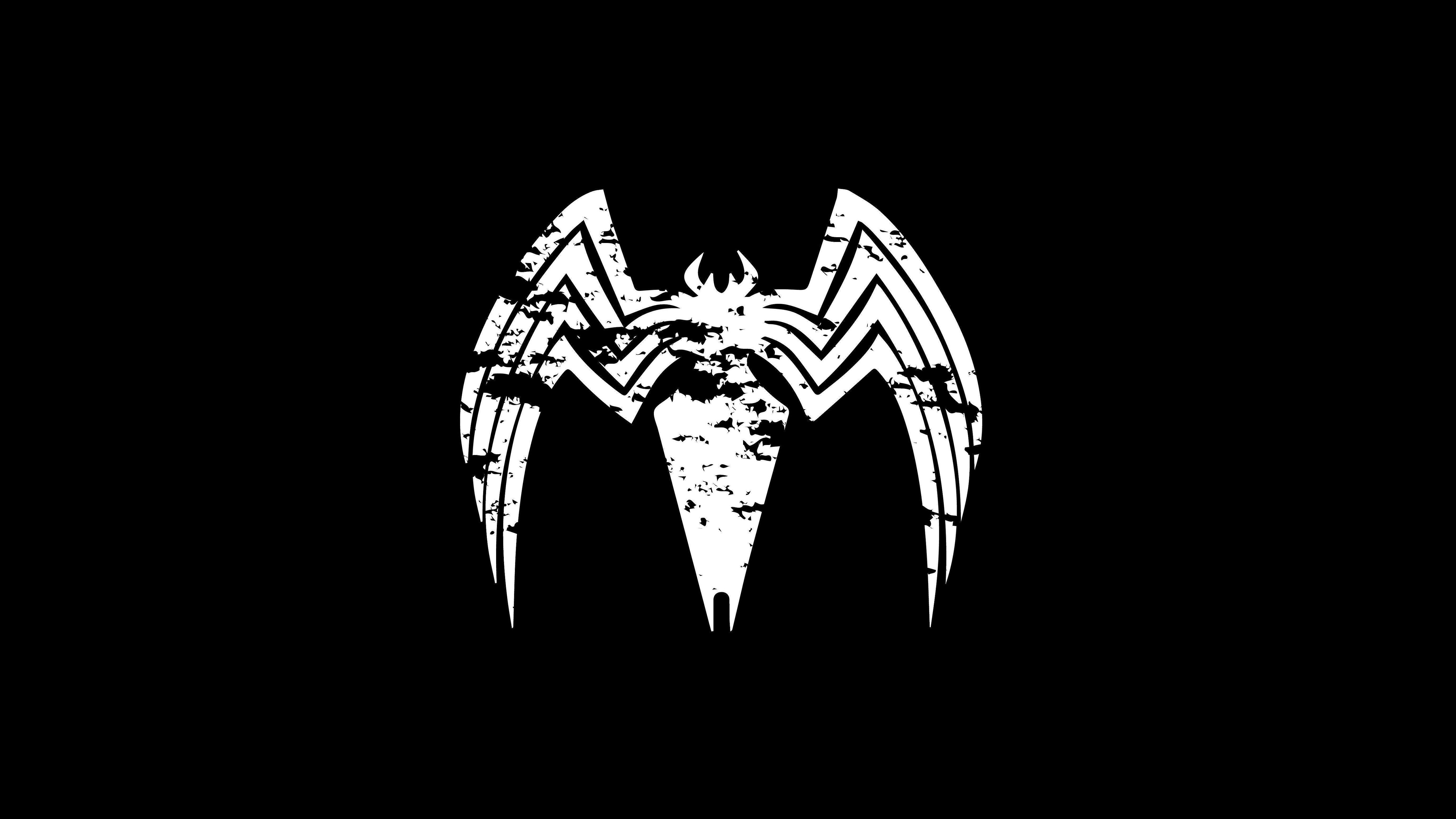 5500x3100 Wallpaper For > Venom Symbol Wallpaper, Desktop