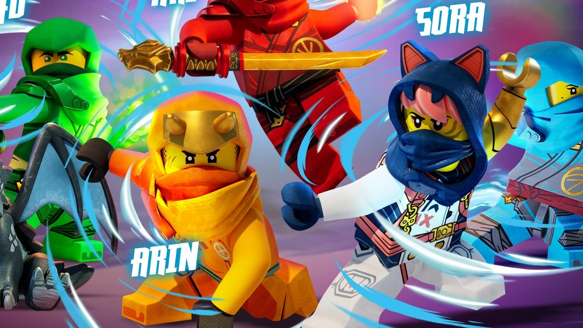 1200x680 New LEGO NINJAGO Dragons Rising character posters revealed, Desktop