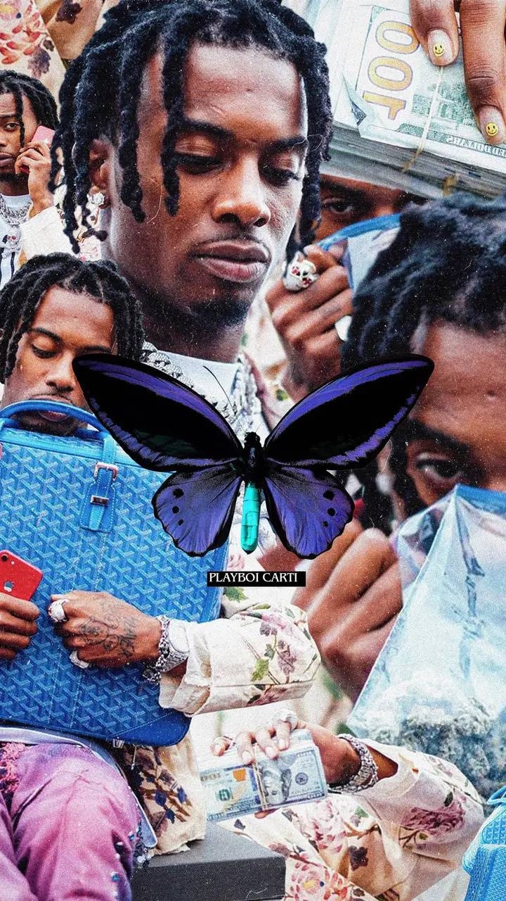 720x1280 playboi carti blue wallpaper, Phone