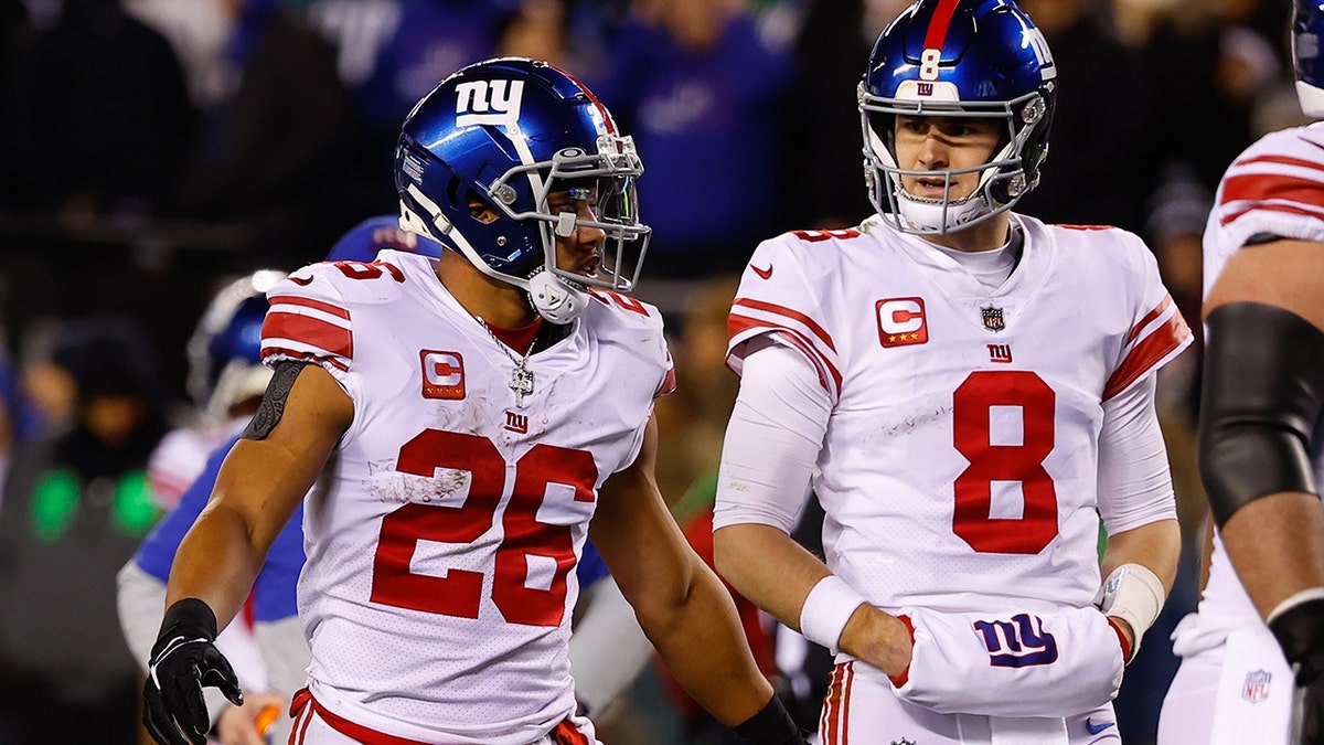 1200x680 Giants will franchise Saquon Barkley if Daniel Jones deal gets done: report. Lightner Communications LLC, PA, Desktop