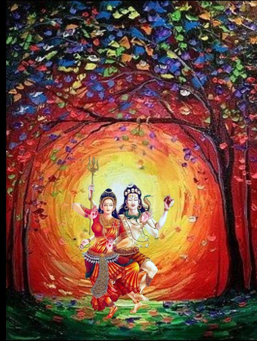 1080x1430 Shiva Parvati HD Image (2020) Romantic Love Pics Free, Phone