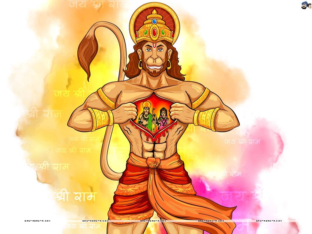 1030x770 Full HD Wide Lord Hanuman Wallpaper & Exclusive Image, Desktop